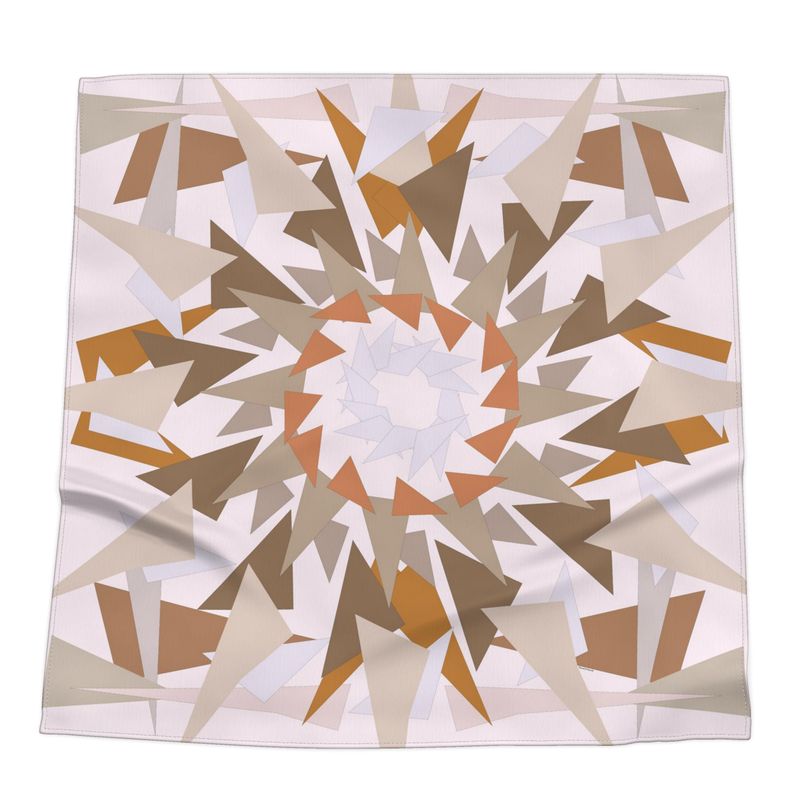 Silk Bandana | Paper Cranes | Oak